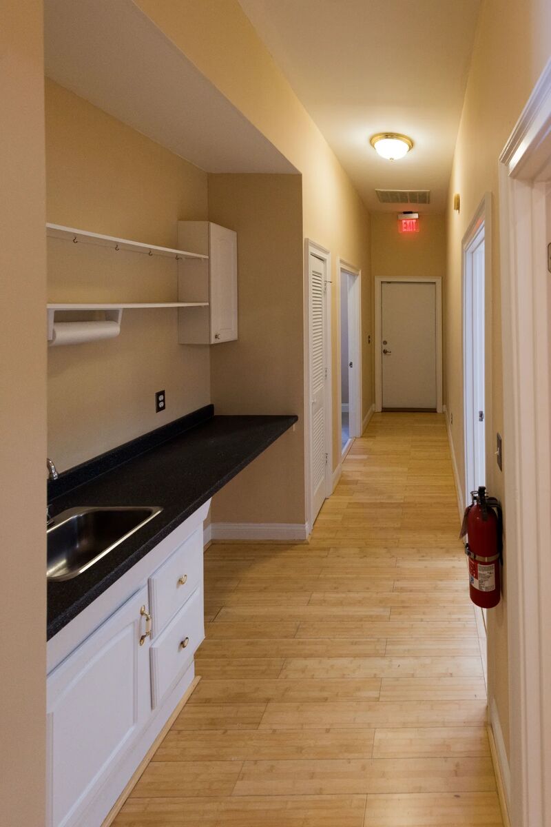Kitchenette hallway